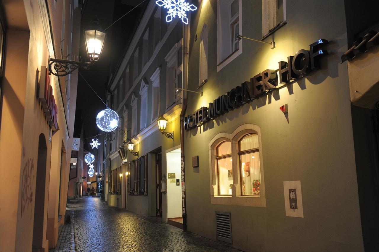 Hotel Muenchner Hof Und Blauer Turm Regensburg Exterior foto